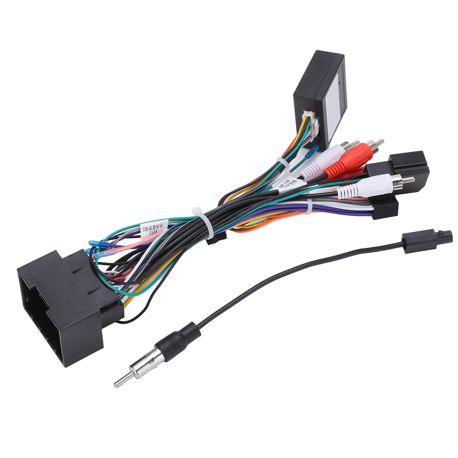 

Audio Wiring Harness with CAN Bus Box 16Pin Replacement for Cruze Malibu