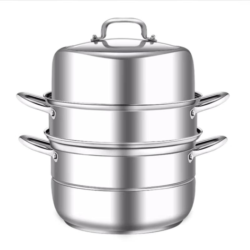 Ourybo 3-Layer Stainless Steel Steamer
