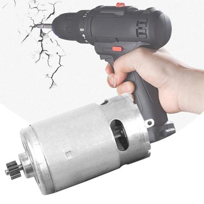 RS550 Ηλεκτρικός κινητήρας 10,8V-25V 12 δόντια Αντικατάσταση ισχυρής διάχυσης θερμότητας Χρήσιμο ανθεκτικό ηλεκτρικό τρυπάνι Επαναφορτιζόμενο τρυπάνι