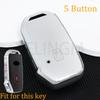 4 5 Buttons Shell For Kia Telluride Telluride Sx  Sportage R  K5 Gt Line  Seltos  Tpu Car Remote Key Case Cover