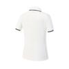FILA Tennis Fashion Minimalist Classic Versatile Casual Sports Comfortable Short Sleeve Knitted Polo Shirt Women tops Jade-White A11W613109FWT