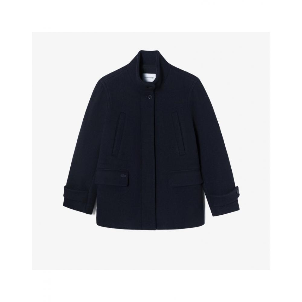 

Lacoste Жіноче вовняне пальто з високим горлом Bf921e 54n Hde 036