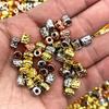 100pcs/lot 6x5mm CCB Cylinder-shaped Spacer Beads for Jewelry Making DIY Handmade Accessories