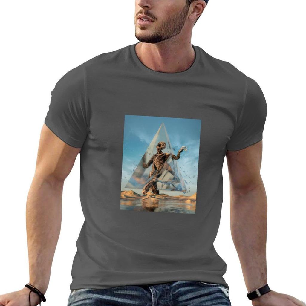 Beeple Glass Tower Tshirt Water Resistant Casual Tshirt