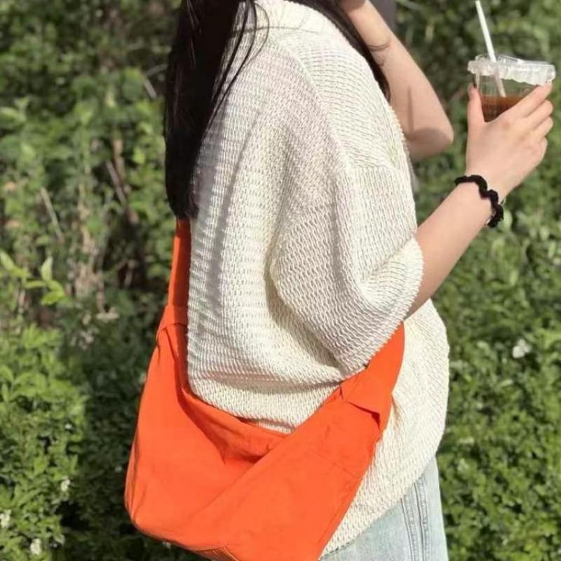 Dumpling Bag Casual Trendy Wide-shoulder Strap Large-capacity Single-shoulder Crossbody Bag