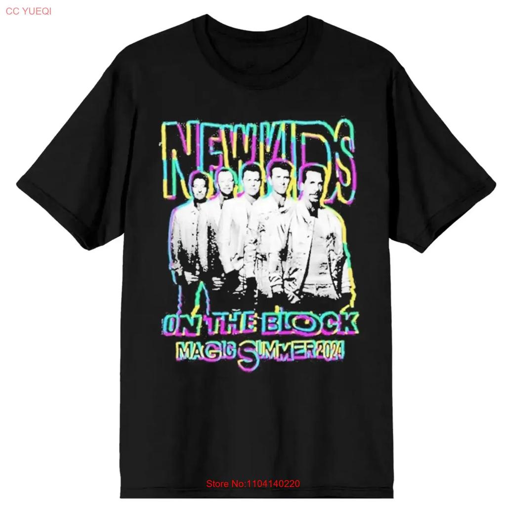 New Kids On The Block Cotton T Shirt Unisex And Unisex Sizes S 4xl Tt155 Vintage Washed Fashion Casual Streetwear Slightly Graphic