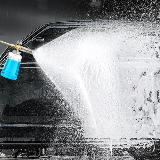 1000ML Watering Can Foam Pressure Washer Bottle Quick Connect Adjustable Nozzle Car Wash Sprayer Professional Car