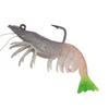 1/3/6Pcs Fishing Lures Shrimps Baits with Hook Realistic Looking Vibrant Color Freshwater Saltwater Shrimp Swimbaits Soft Lures