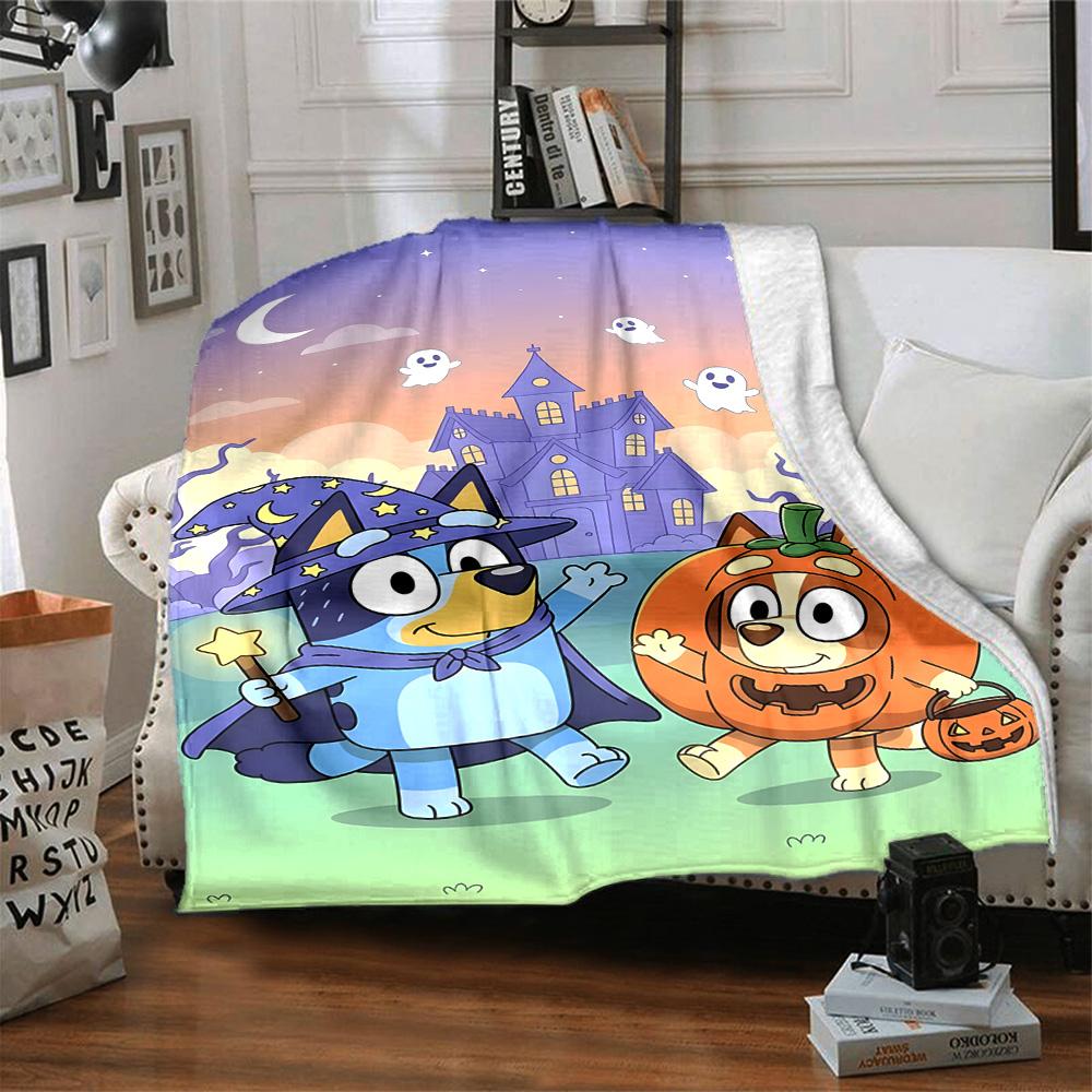 1 Stück B-Blucy Decke, Geschenk, für Männer und Frauen, Weiche Decke, Gut für Schlafsofa Couch Reisen, Leichte Flanelldecke
