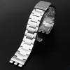 ZHUOLEI Replacement Stainless Steel Watch Strap for Swatch 19mm and 21mm Watches 3 Spring Removal and (Includes Bars, Tool, Box)