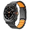 Titanium Rubber Bracelet for Samsung Galaxy Watch Ultra 2025 2024 No Gaps Link Band For GALAXY WATCH ULTRA 47MM Strap Watchband