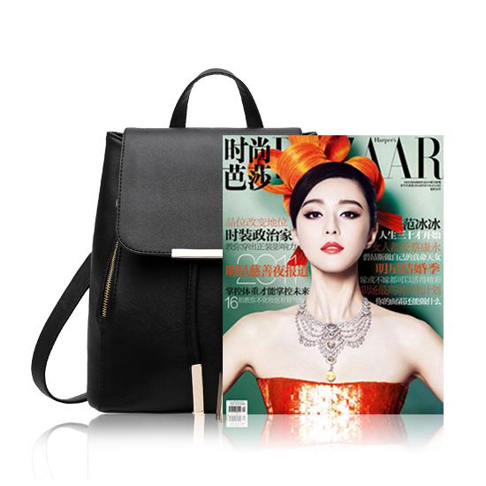 Damenrucksack PU-Leder Schwarz/Beige/Schwarz+Weiß/Schwarz +Rosa/Himmelblau/Blau/Dunkelblau/Lila/Burgund/Rosa/Rosa/Grün