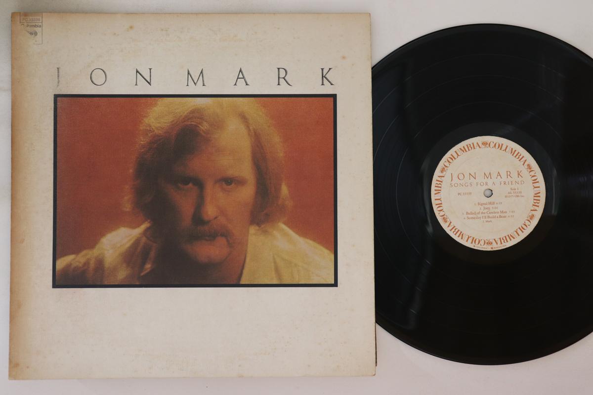 

LP Record JON MARK - Songs For A Friend PC33339 COLUMBIA 1975 US Rock Used