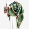 Fragrant Cloud Yarn 140 * 140 Spring And Summer Simulated Silk Large Square Scarf Shawl Women'S Summer Thin Scarf Versatile