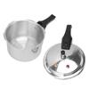 Pentola a Pressione per Fornello a Gas in Lega di Alluminio da 3L, Dimensioni Compatte 18cm, Bollitura Rapida, Pentola per Zuppe e Stufati, Utensili da Cucina