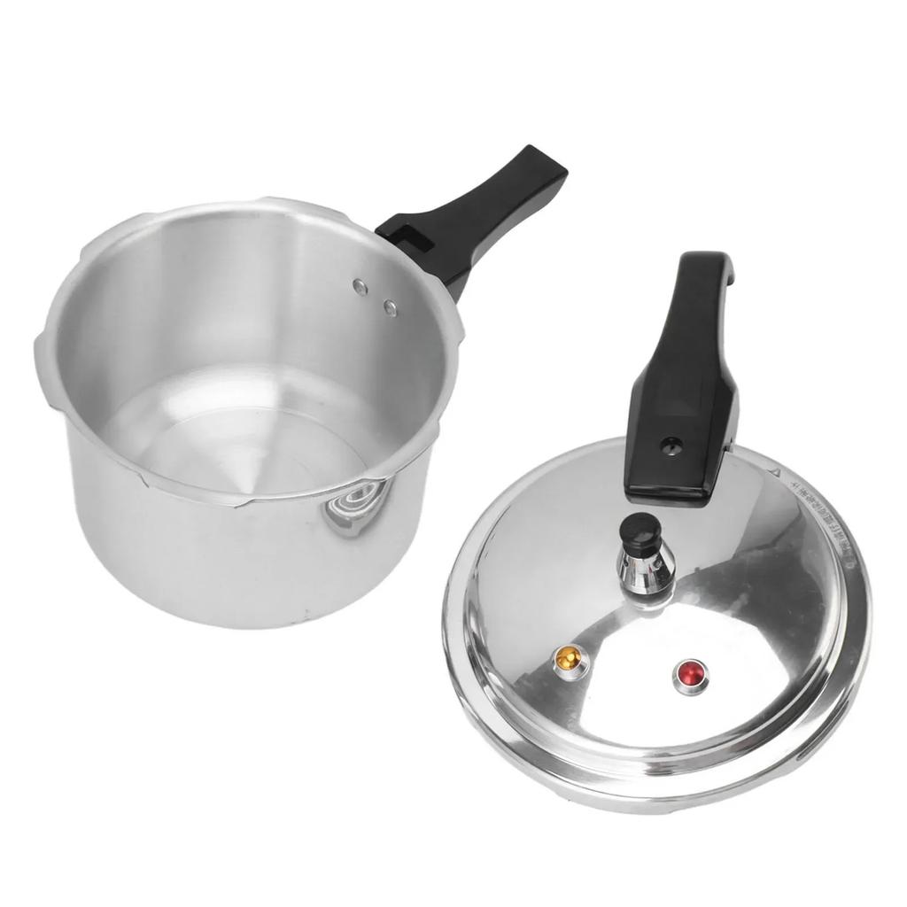 Pentola a Pressione per Fornello a Gas in Lega di Alluminio da 3L, Dimensioni Compatte 18cm, Bollitura Rapida, Pentola per Zuppe e Stufati, Utensili da Cucina
