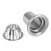 Roof Floor Drain Stainless Steel Non Blocking Balcony Outdoor Rain Bucket Drainage Parts Round 4in