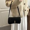 Deerskin Fleece Lock Largecapacity New Winter Beautiful Fashion Single Shoulder Underarm Small Square Bag Women