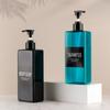 500ml Empty Hand Soap Dispenser Set Plastic Modern Shampoo Container  for Bathroom Kitchen Toilet