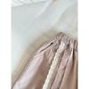 Children Pants Summer Korean Pastoral Lace Girl's Straight Wide Leg Pants Kid's Trousers