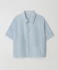 BILLIANT Layered Striped Crop Shirt_Sora