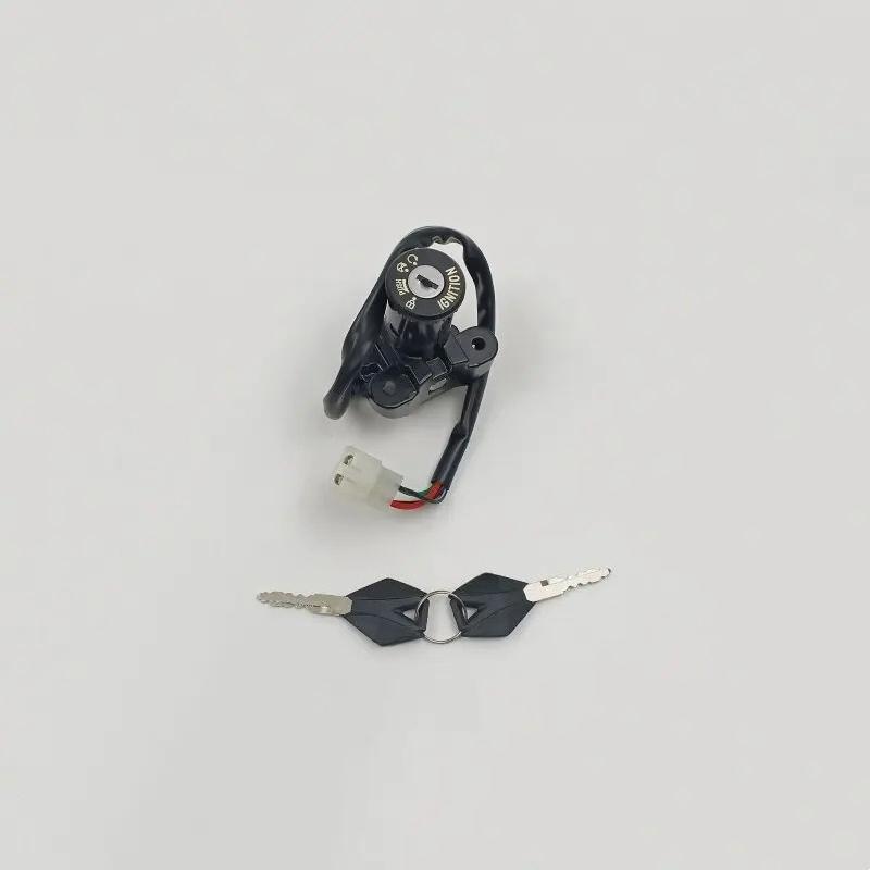 For CFMOTO NK400 NK650NK CF650MT Ignition Switch Key Electric Door/Fuel Tank Lock