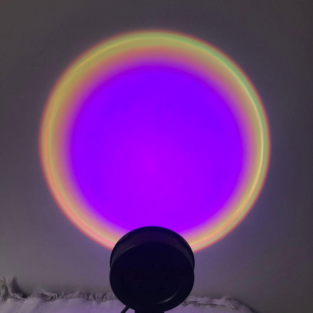 RGB Sunset Projection Lamp – Ocean Dawn Table & Floor Atmosphere Lamp