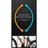Bicycle Lock Portable Four-digit Combination Ring Lock Light Smart Small Oval Ring Anti-theft Lock