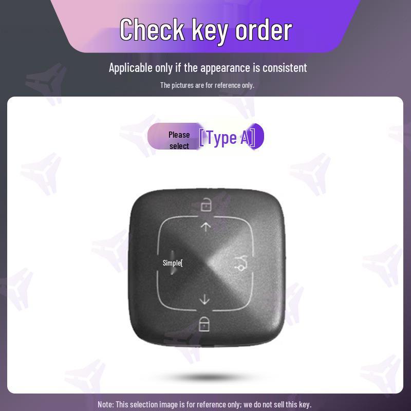 Aluminum Alloy Shell Key Case for Zeekr 001/007X/7X/009 Smart Key Cards