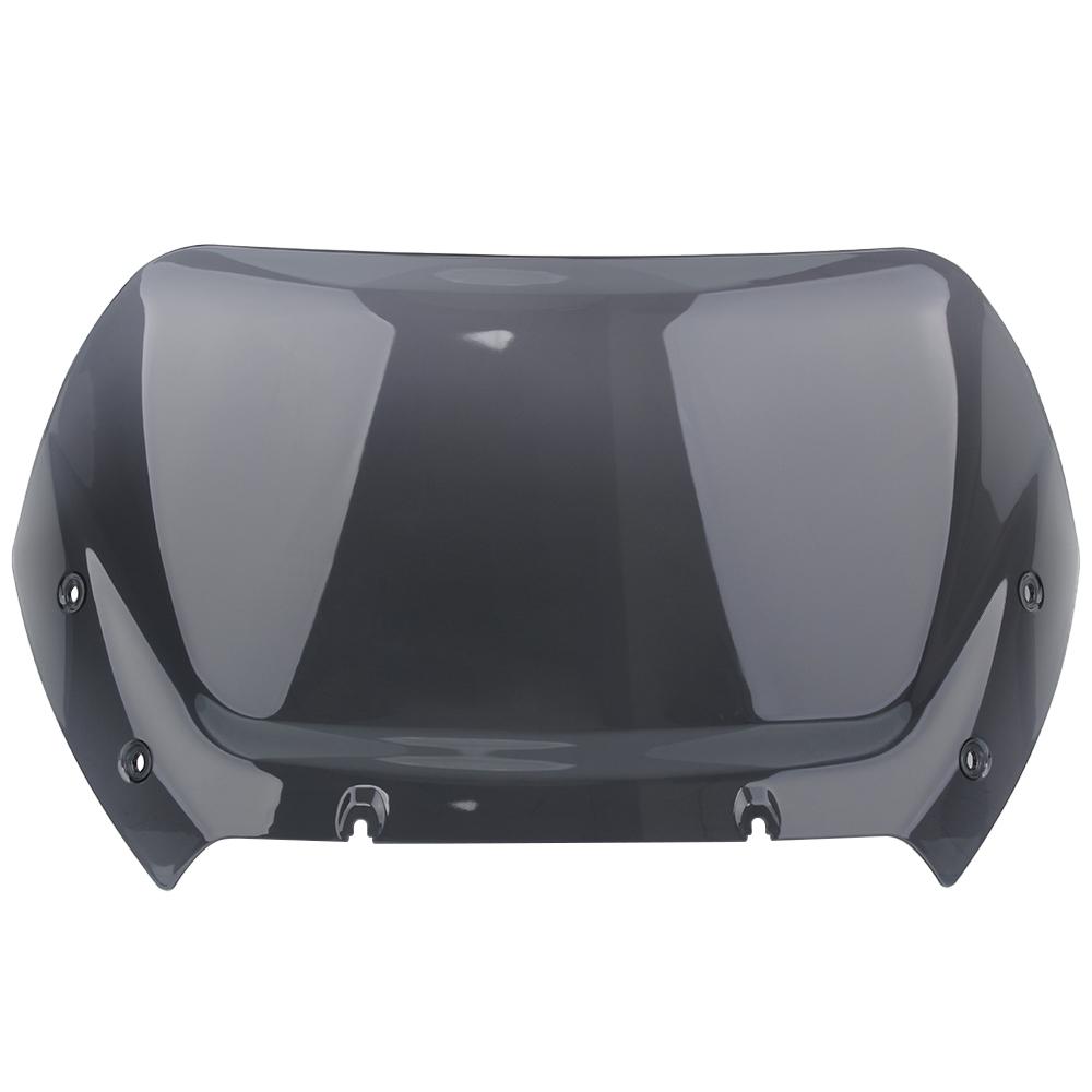 For Harley Road Glide CVO/SE FLTRXSE CVO ST FLTRXSTSE Motorcycle 12" Fairing Windscreen Windshield Smoke Wind Deflector Spoiler