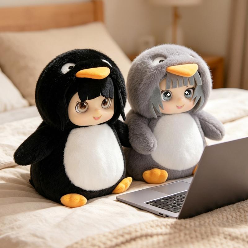 Gugu Gaga Vinyl Plush Toy Movie Stuffed Animals Vinyl Plush Toys Penguin Gugugaga Dolls Fans Birthday Gifts Kids Toys