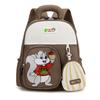 Squirrel Pattern Cartoon Cute Animal Kids Girl Backpack For School Nursery And