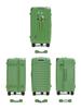 32-Inch Large Capacity Durable Leather Trolley Case with Combination Lock for Men & Women