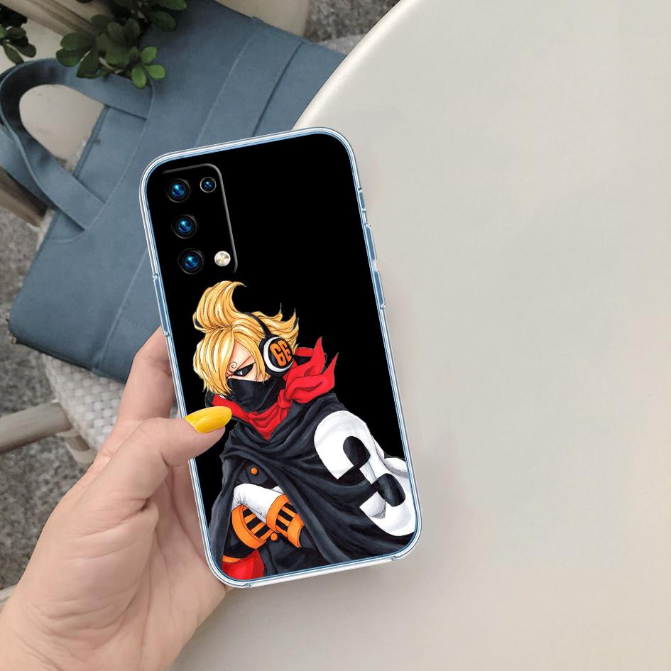 One Piece Cartoon Soft Shell Transparent Phone Case for Samsung Galaxy A04 A04S A14 A23 A34 A54 M23 M33 M52 M53