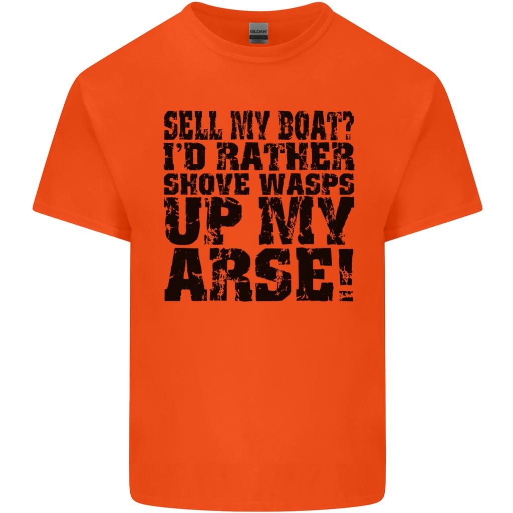 Sell My Boat Speedboat Yacht Dingy Sailing Unisexs Light Cotton TShirt