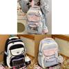 College Style Youth Backpack With Padded Laptop Sleeve And Water Resistant Material