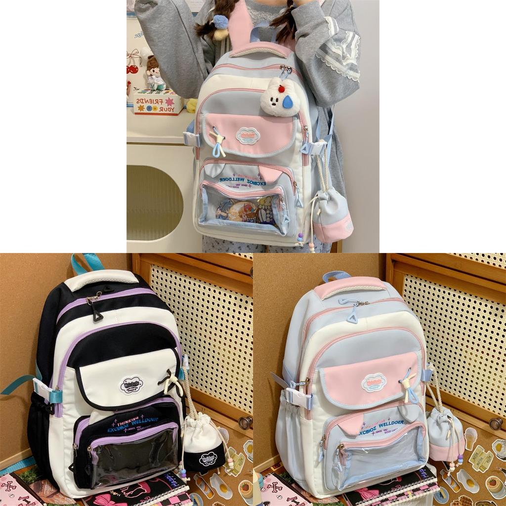 College Style Youth Backpack With Padded Laptop Sleeve And Water Resistant Material