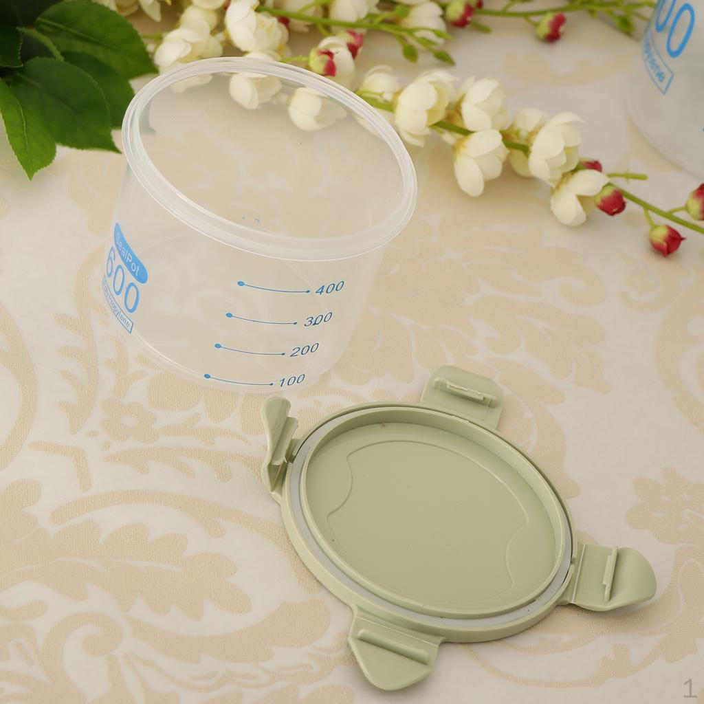 Container Food Storage Green 600ml