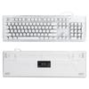 Retro Wired Gaming Mechanical Keyboard Key Click with 104 Keys Mixed Light Ergonomic Design