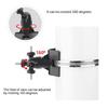 Adjustable Stainless Steel Hose Clamp Hoop Pipe Poles Mount Bracket Worm Gear