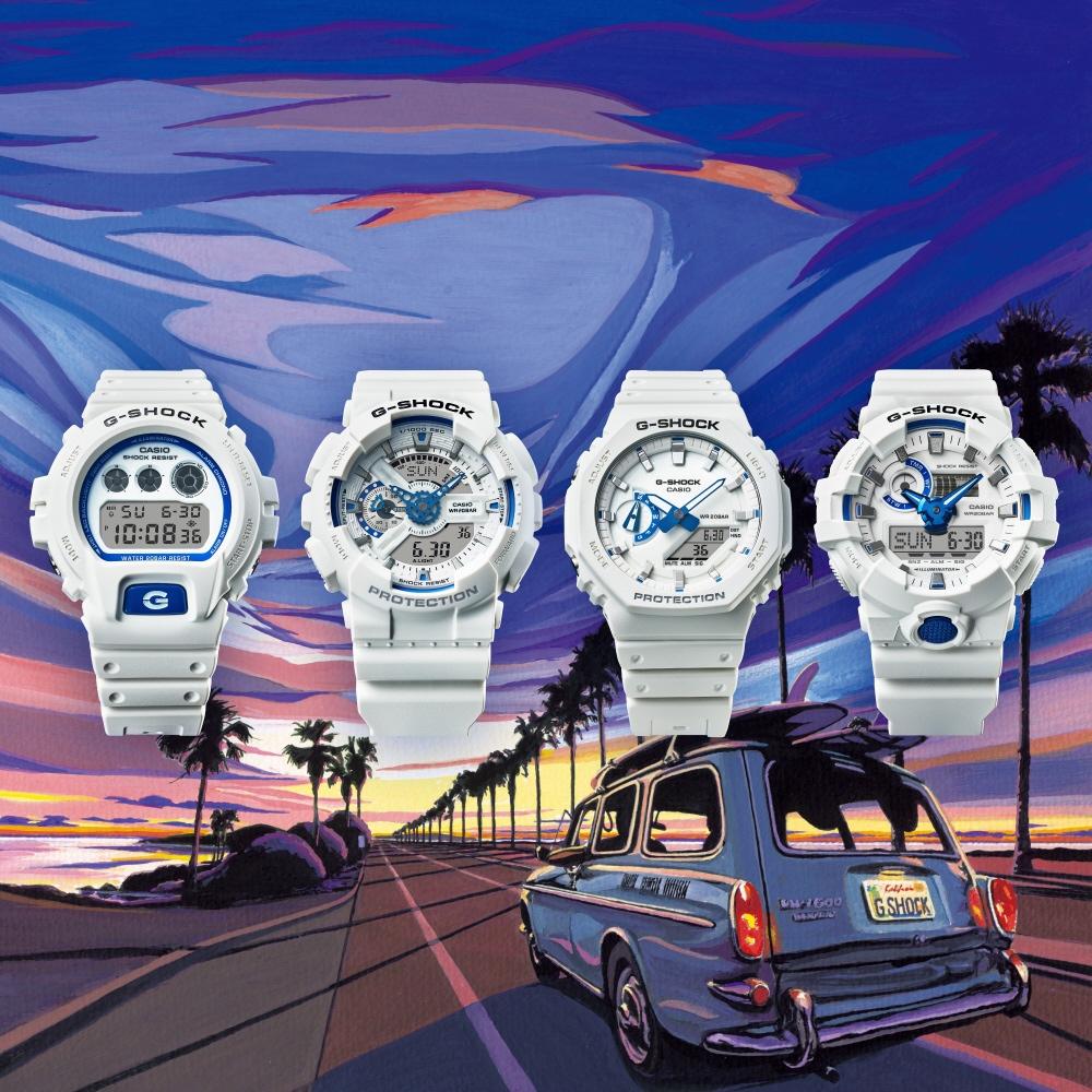Casio G Shock  G Shock  Hidden Glow Series White Ga 700hds 7ajf