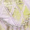 Diesel Charm-D Silver Hardware Cotton Shoulder Bag Women Bags Light-Pink X09596P6681HA295