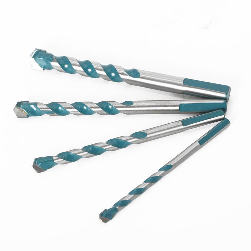 Overlord Drill Glass Tile Punch Hole Opener Concrete Cement Triangle Bit Tungsten Steel Bit 6mm 8mm 10mm 12mm