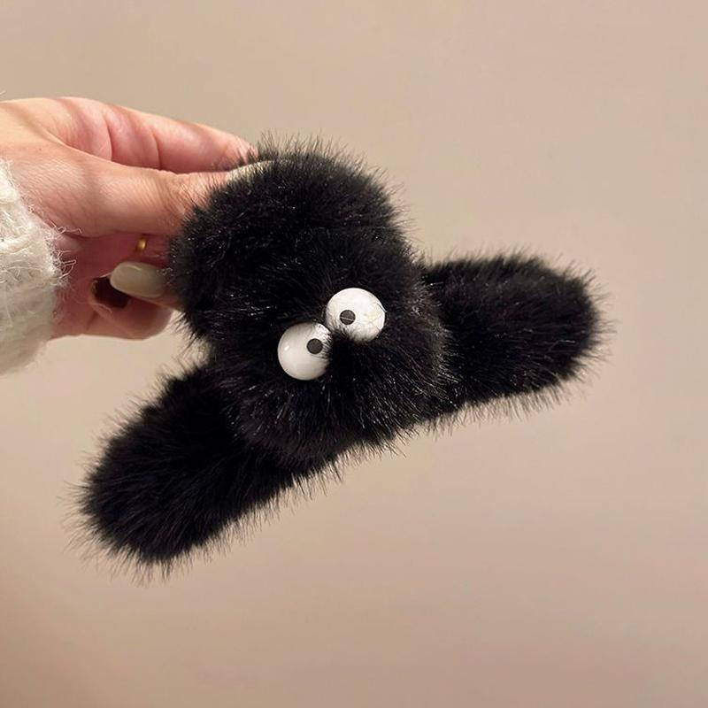 

Плюшевая заколка для волос, симпатичная плюшевая заколка для волос в виде хвостика, элегантные акриловые шпильки, женская заколка для волос, заколка для волос для девочек, аксессуары для волос