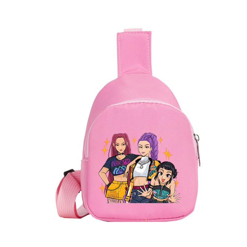 Animation Cartoon Peripheral Printing High Value Portable Shoulder Bag Leisure Children Fanny Pack