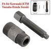 LINGXUN Engine Magneto Flywheel Puller Double-head Code Rotor Puller 24/27mm Screw Motorcycle Repair Tools