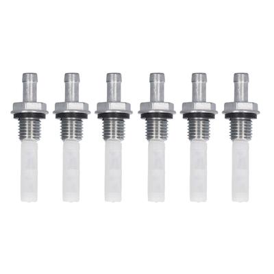 6Pcs Gas Tank Joint Filter Aluminum Alloy Oil Tank Joint Filter Replacement for Gx120 Gx160 Gx200