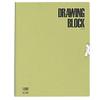 Maruman Sketchbook Olive Series F6, dickes Zeichenpapier, 20 Blatt, S86, weiß