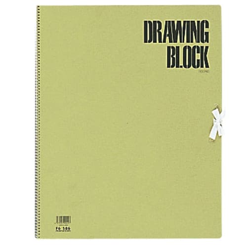 

Maruman Sketchbook Olive Series F6 Thick Drawing Paper 20 Sheets S86 White
