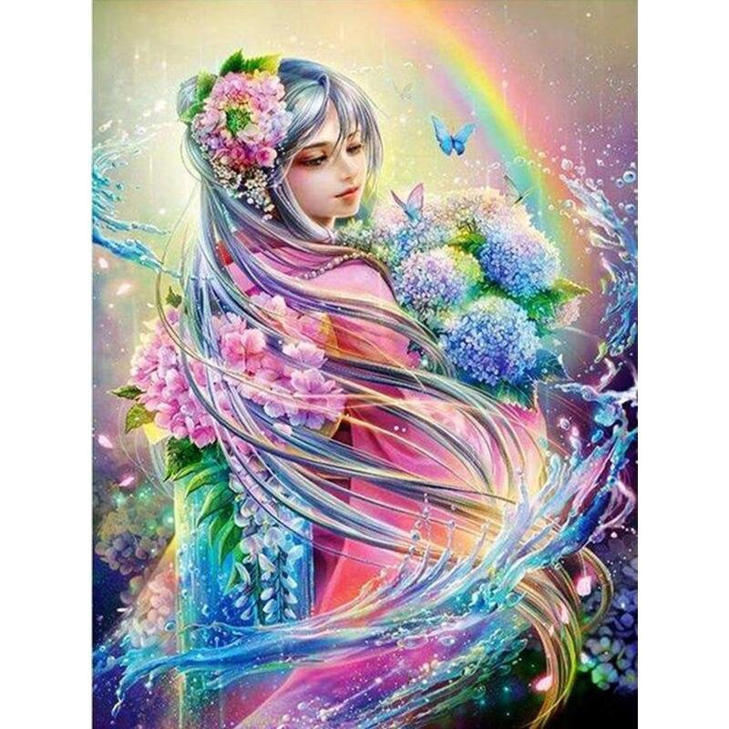 Diamond Embroidery Kits Abstract Figure Wall Decors Handicraft Rhinestone Needlework On Canvas Diy Diamond Mosaic